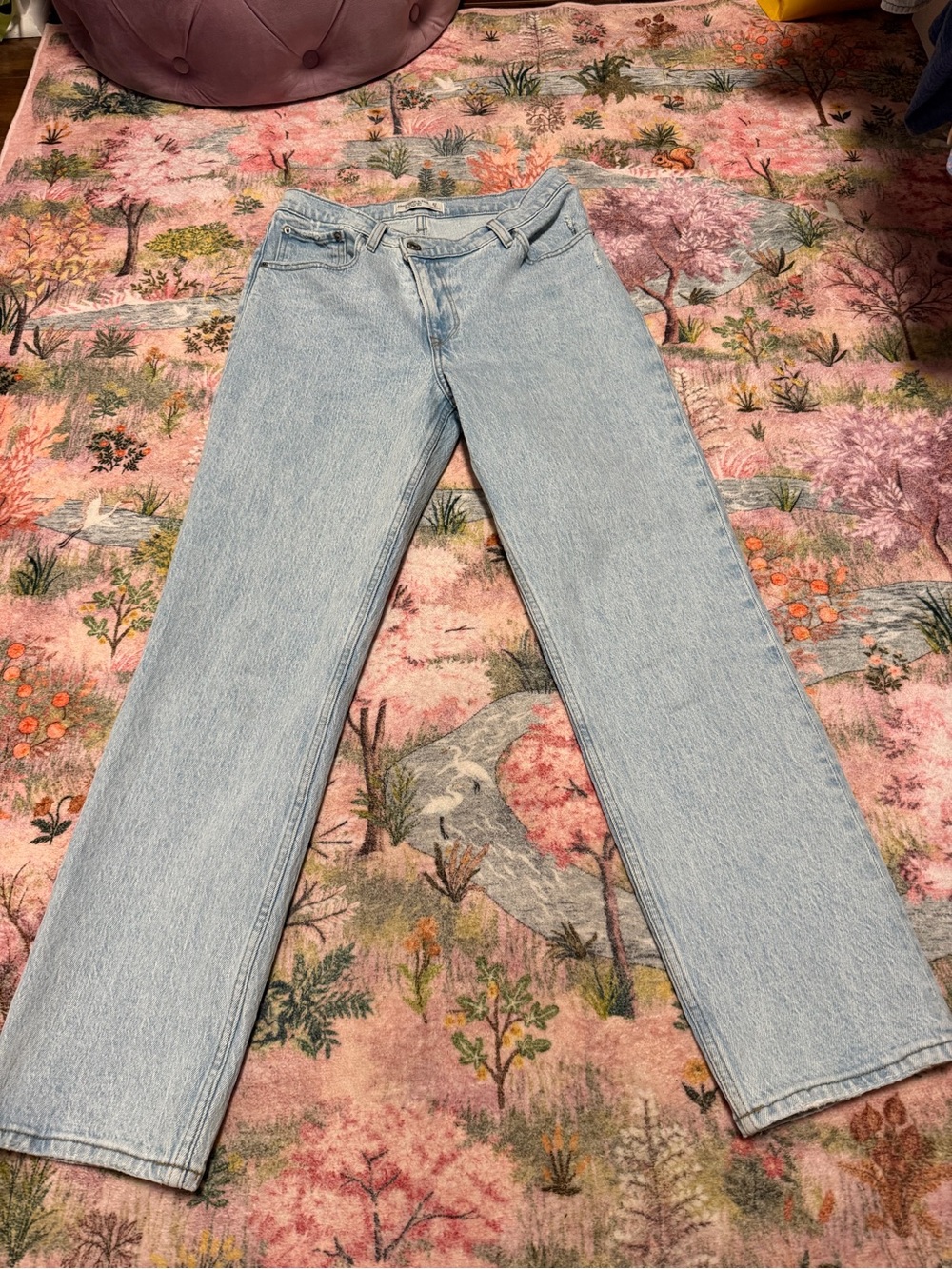 Abercrombie & Fitch 90s Light Wash Jeans 27/4s